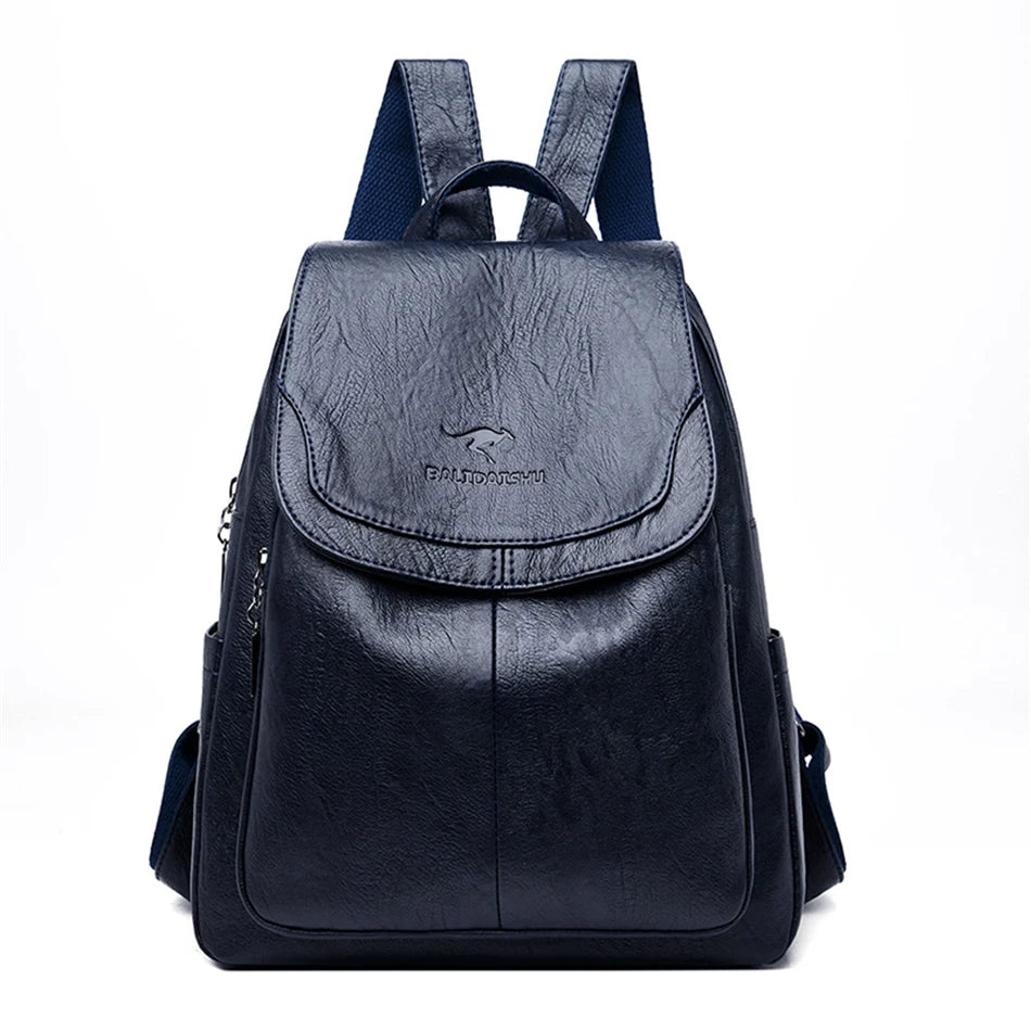 AMELIA – LEATHER BACKPACK