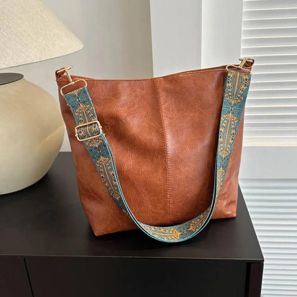 BRIDGET – VINTAGE LEATHER SHOULDER BAG