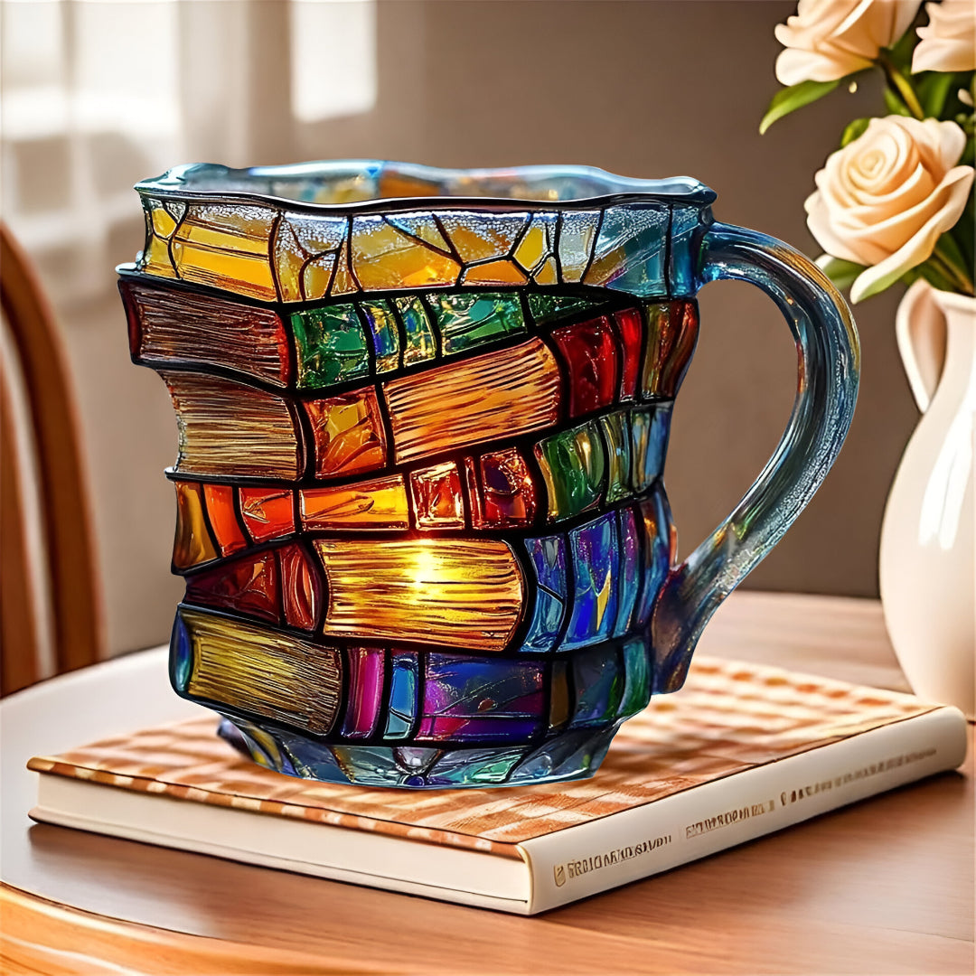 MUGSY – MUG WITH PAINTED BOOK