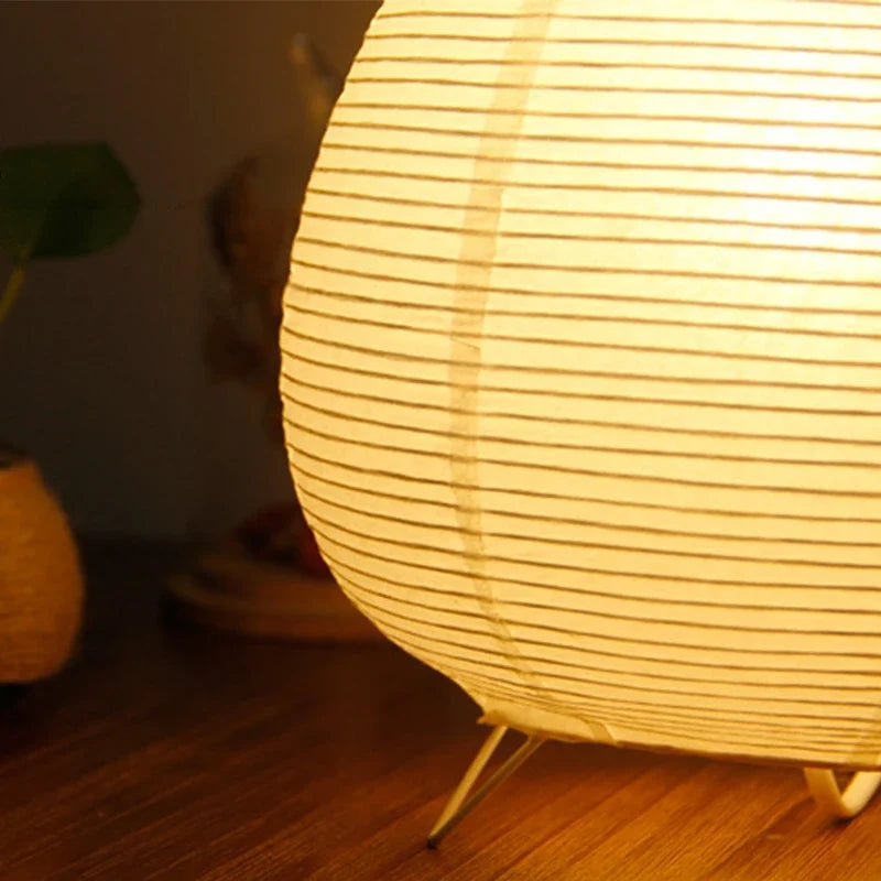 PAUL– RICE PAPER LANTERN LED LAMP