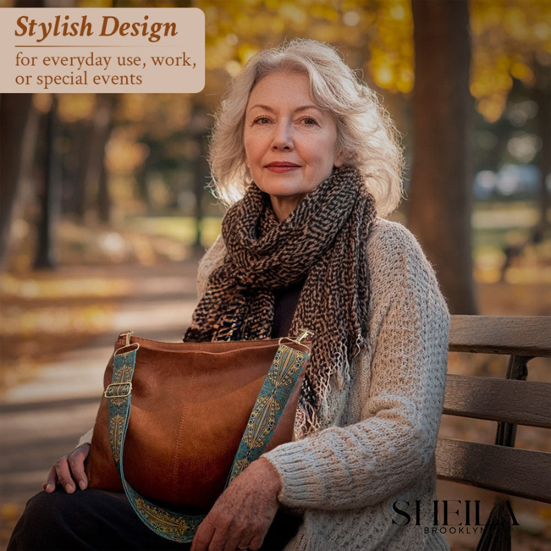 BRIDGET – VINTAGE LEATHER SHOULDER BAG