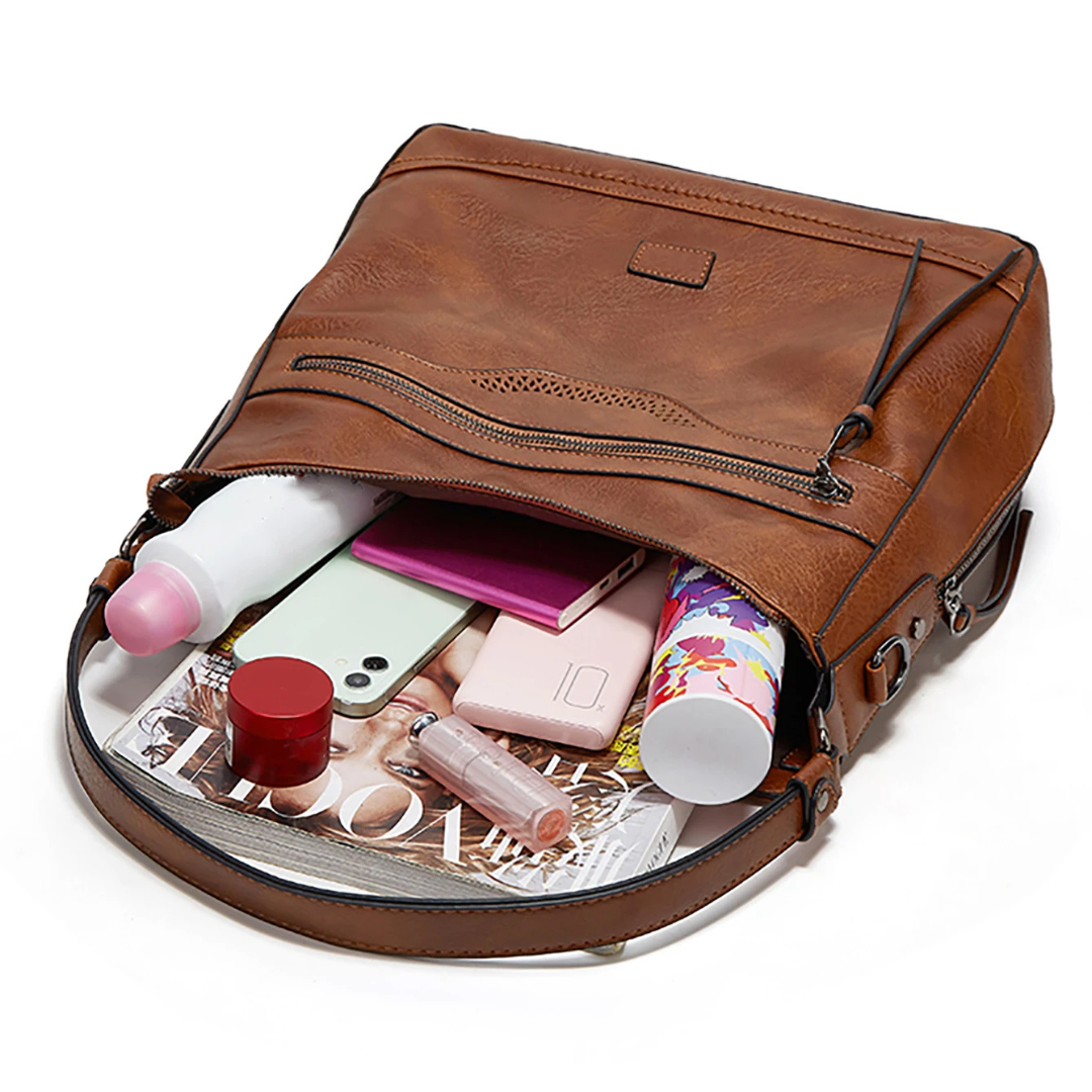 MAYA – SHOULDER LEATHER BAG