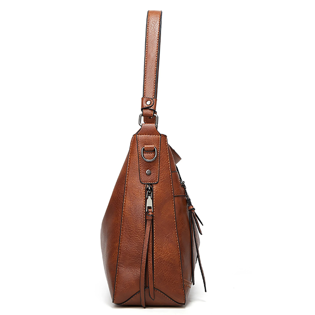 MAYA – SHOULDER LEATHER BAG