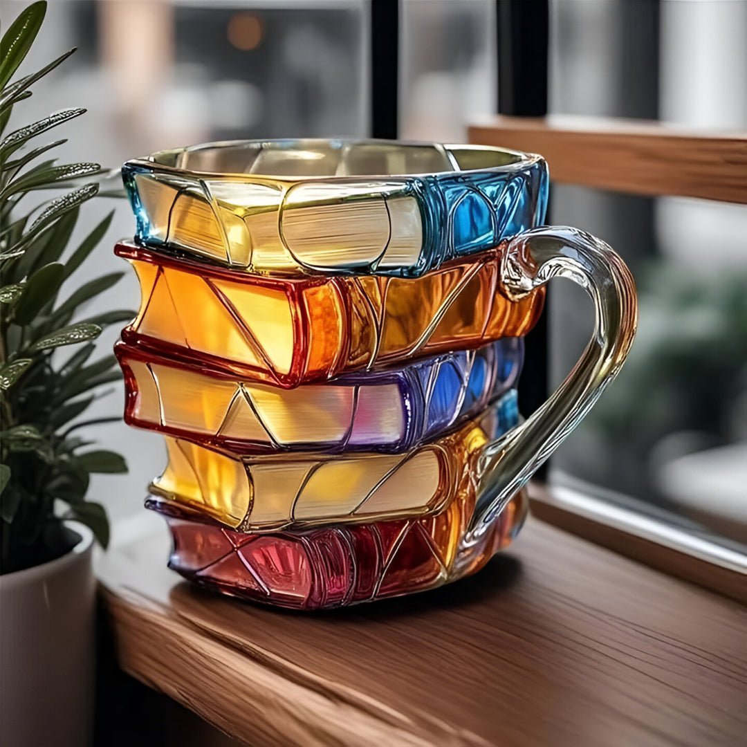 MUGSY – MUG WITH PAINTED BOOK