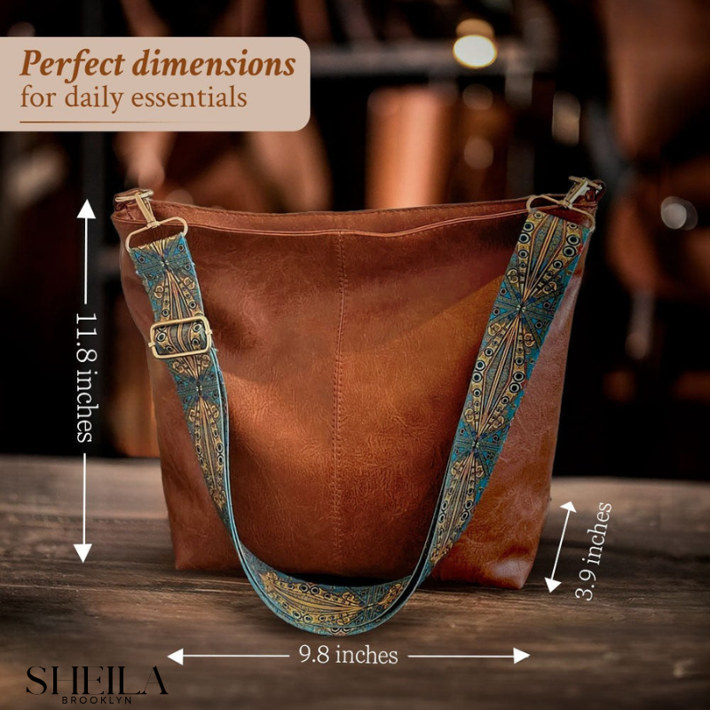 BRIDGET – VINTAGE LEATHER SHOULDER BAG