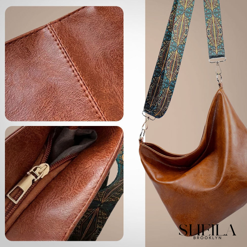 BRIDGET – VINTAGE LEATHER SHOULDER BAG