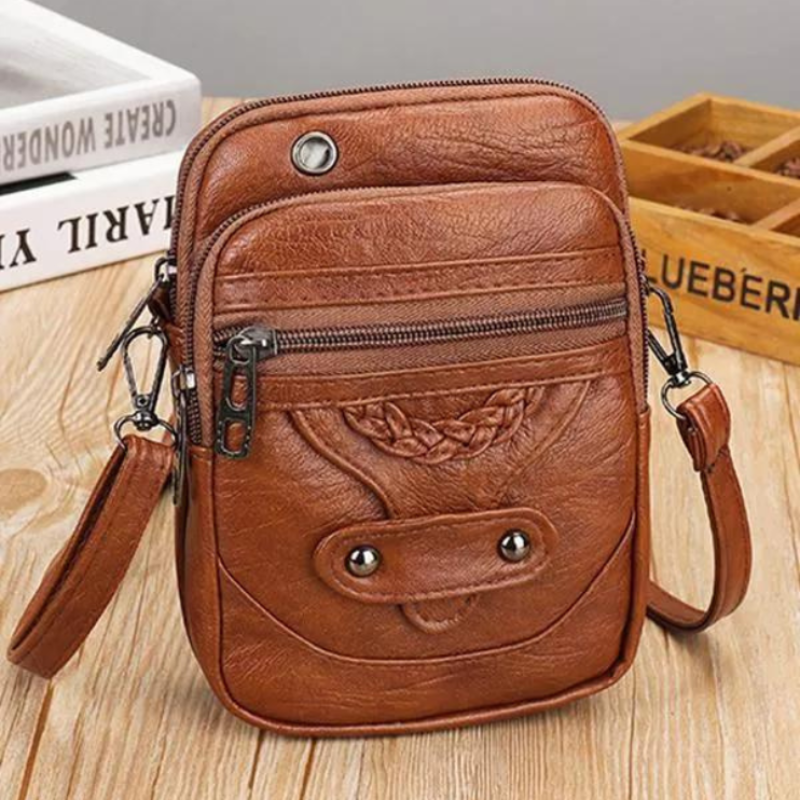 EVELYN – VINTAGE LEATHER BAG