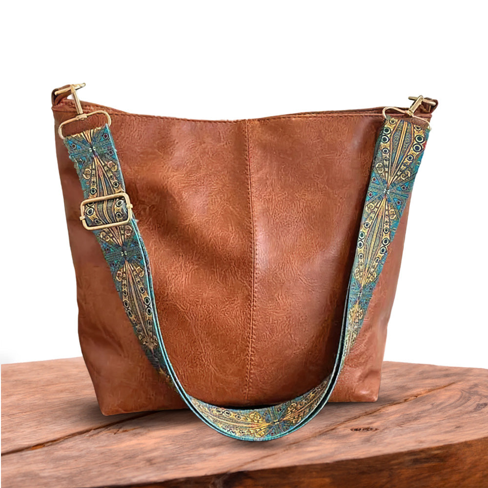BRIDGET – VINTAGE LEATHER SHOULDER BAG