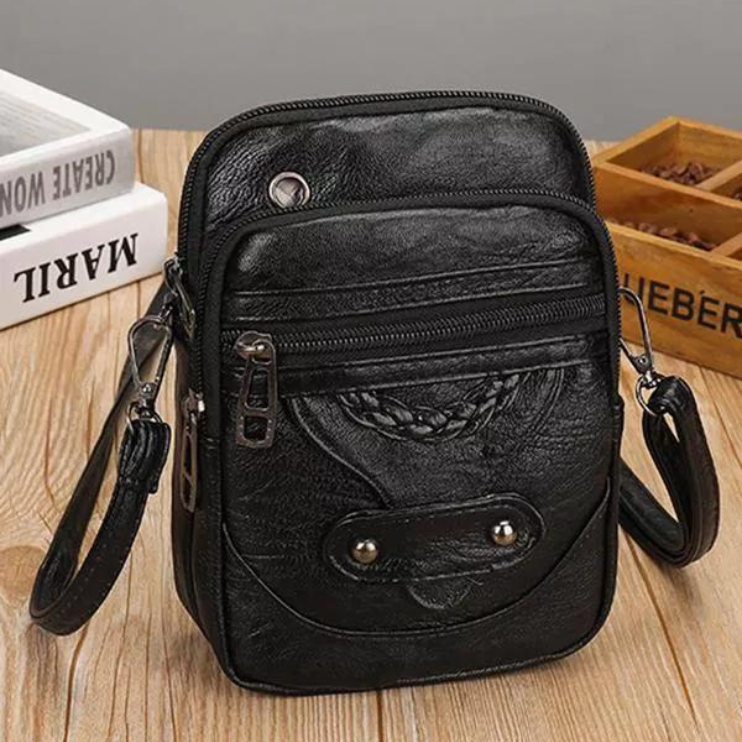 EVELYN – VINTAGE LEATHER BAG