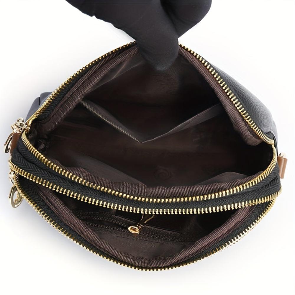 ELISE – EMBOSSED CROSSBODY BAG