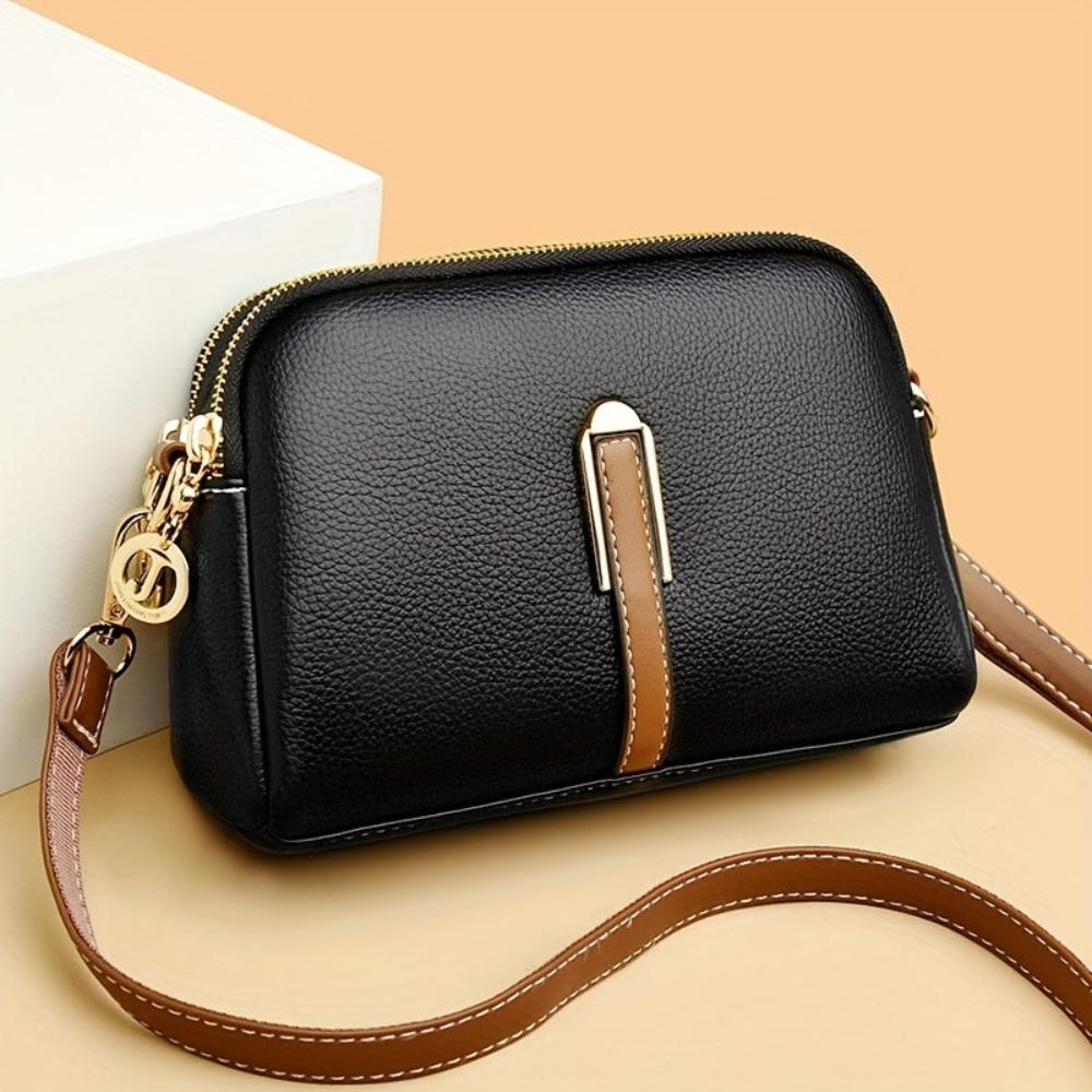 ELISE – EMBOSSED CROSSBODY BAG