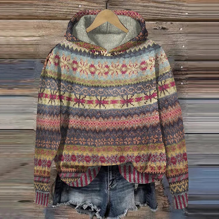 RUTH – COZY ETHNIC SWEATER