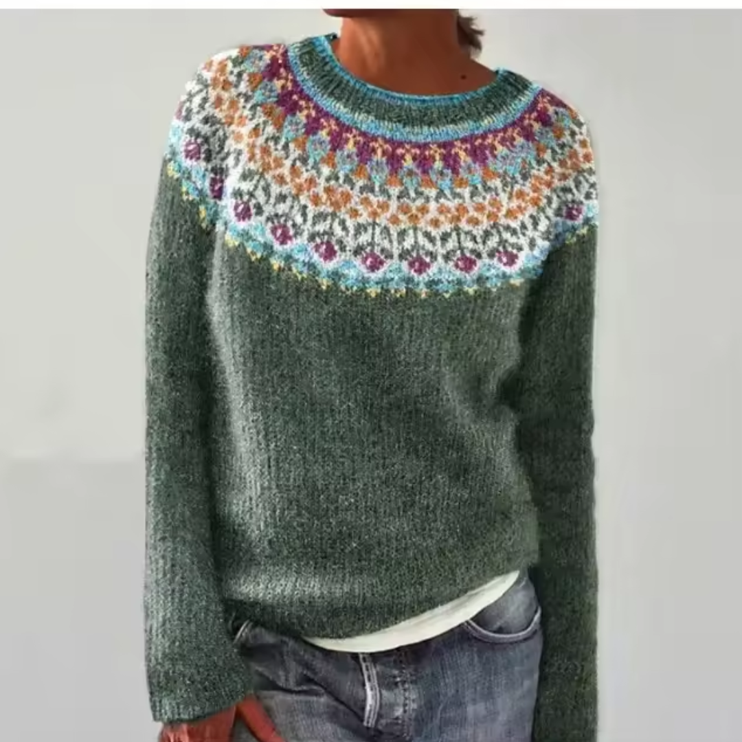 LUCINDA – COZY RETRO SWEATER