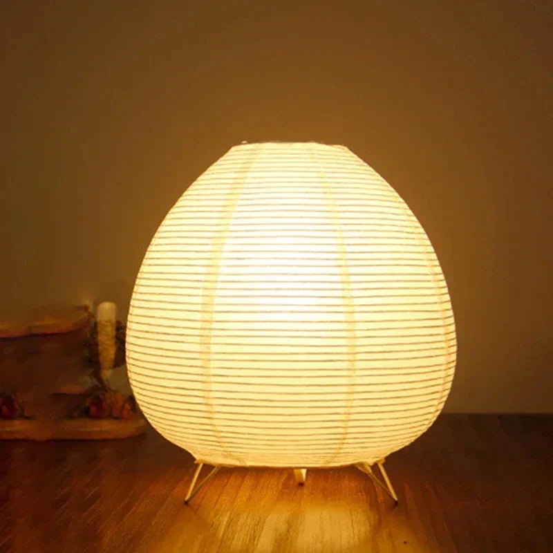 PAUL– RICE PAPER LANTERN LED LAMP