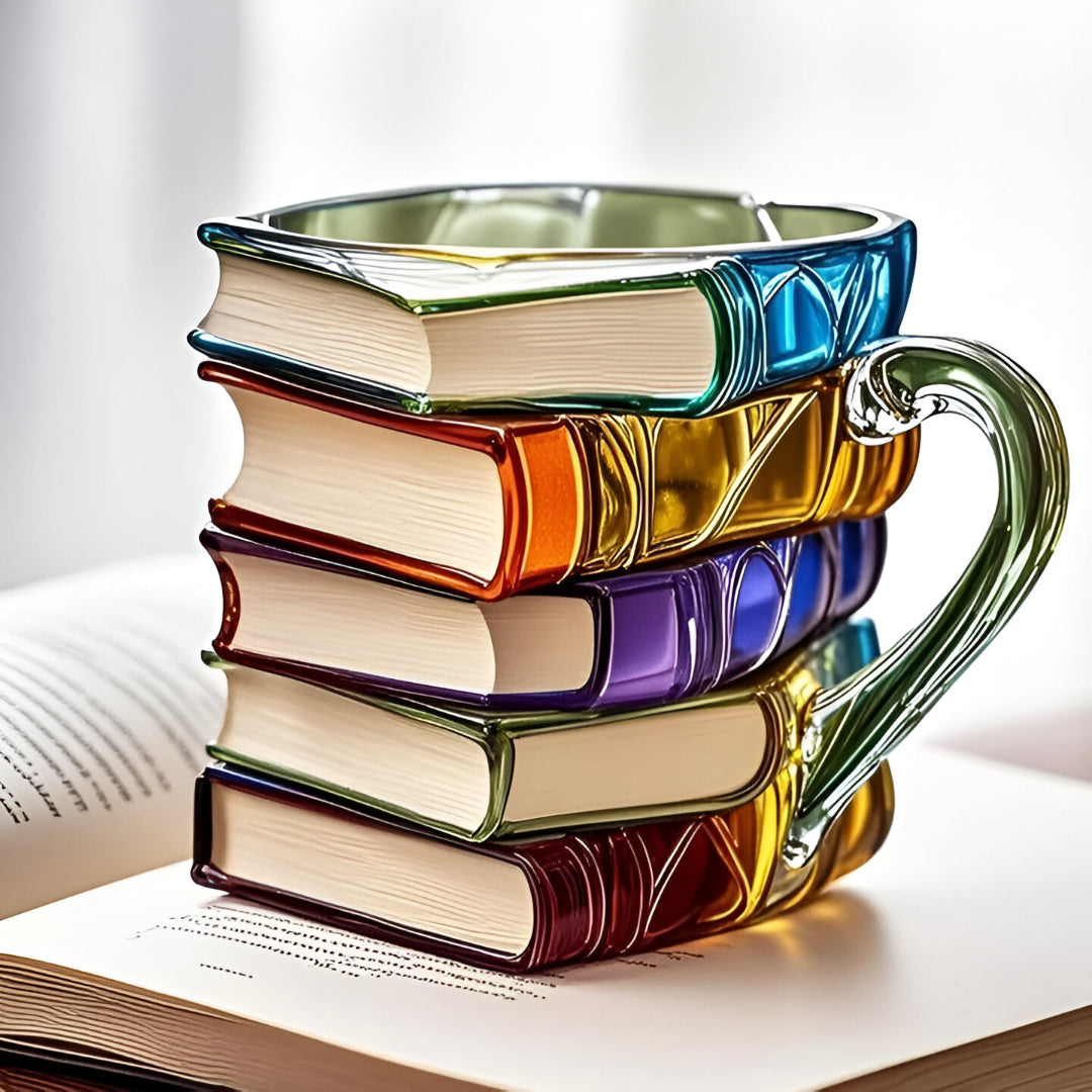MUGSY – MUG WITH PAINTED BOOK