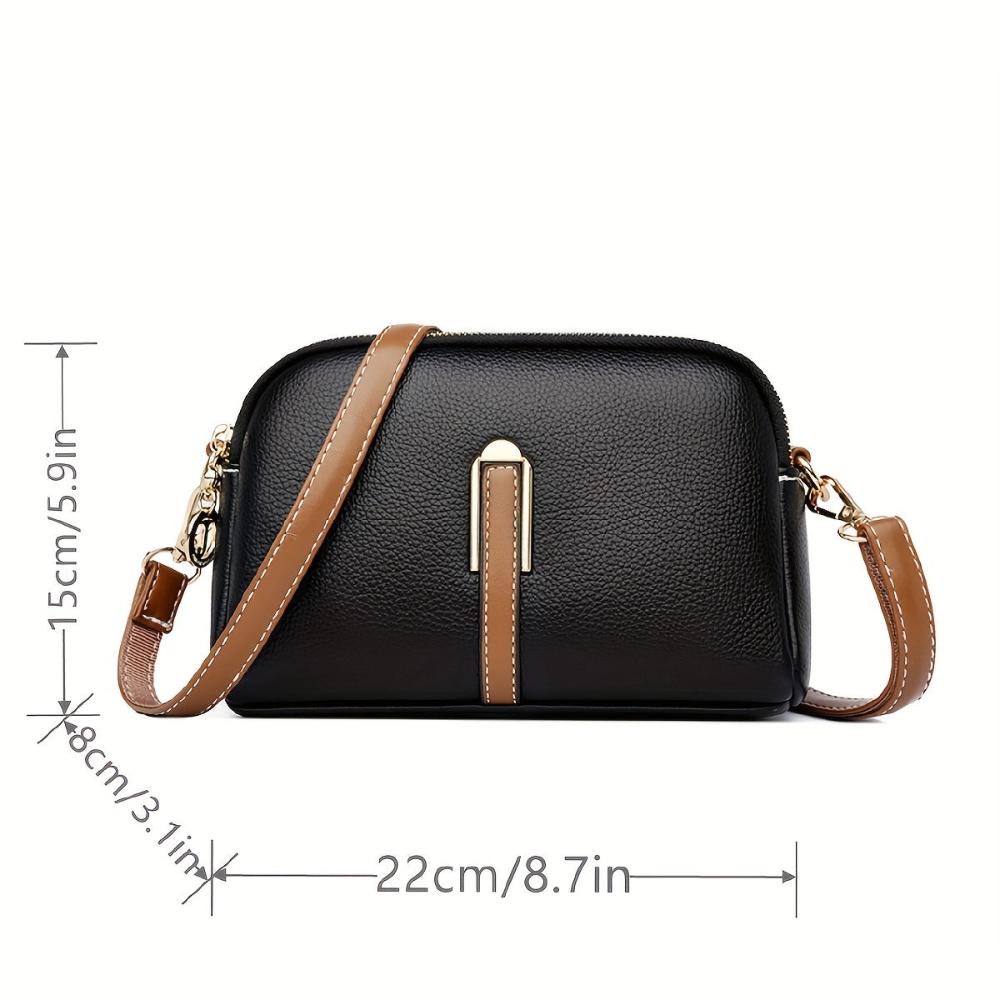 ELISE – EMBOSSED CROSSBODY BAG