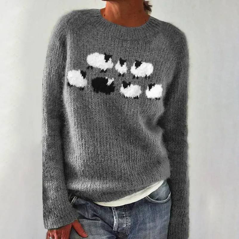 DOROTHY – COMFORTABLE SHEEP SWEATER